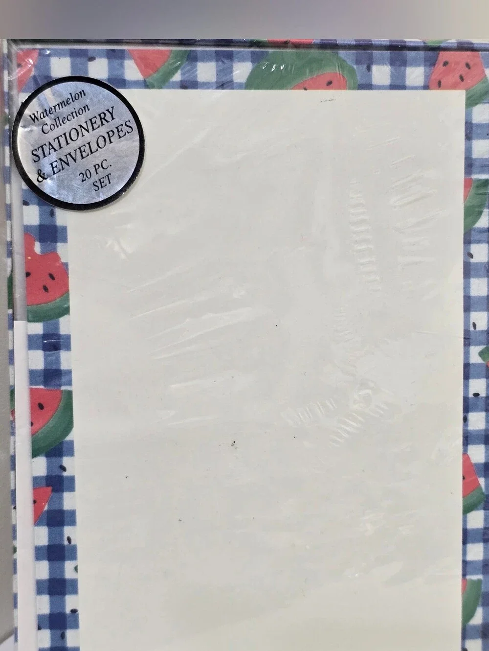 new vintage MAGIC CREATIONS Watermelon Stationery & Envelopes 20‎ pc boxed Set